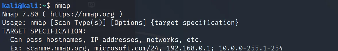 nmap,